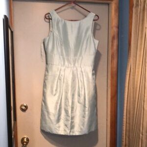 CB RSVP size 12 zippered back dress, mint green